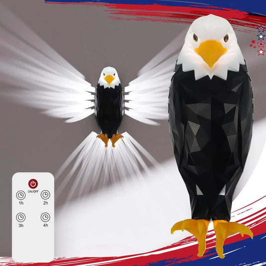 Magnetic Eagle Wall Lamp - 3D Printed Animal Shape Projector